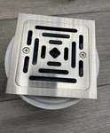 Signature Hardware SH607ZBN Adelphi 4-1/2" Pattern Grate Linear Shower Drain. Fixed Price $27.99.
