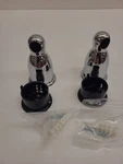 Lot Of 36 Moen Mason YB8000CH Towel Bar / Paper Holder Posts Chrome Finish New. Fixed Price $139.00.