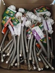 32PK Fluidmaster Braided Click Seal Toilet Connector Stainless Steel B1T12CSP25. Fixed Price $85.49.