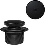 Westbrass D93-62 Black 1-1/2" Coarse Thread Tip-toe Bathtub Drain Plug Trim. Fixed Price $13.54.