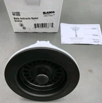 Blanco, Anthracite 441090 Silgranit-matched Kitchen Drain Basket Strainer, 3.5". Fixed Price $39.98.