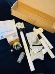 Geberit 151.602.21.1 Polished Chrome Push Control Kit. 17-24 Inch Tub Depth. Fixed Price $19.00.