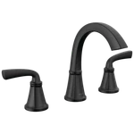 Delta Geist 2-HANDLE Bathroom Faucet Matte Black-certified Refurbished. Fixed Price $109.67.
