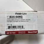 Sioux Chief Finishline 834-4HNQ Cleanout Fixture Square Ring Cover Nickel Bronze. Fixed Price $48.00.