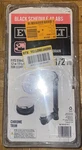 Everbilt Easy Touch Bath Drain 1-1/2 In. Sch. 40 Black Abs Chrome Trim. Fixed Price $14.99.