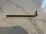Delta RP46870CZ 16" Wall Mount Shower Arm, No Flange, Champagne Bronze. Fixed Price $50.00.