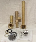 Delta Classic 1-1/2 In. Toe Operated Brass Bath Waste Assembly Chrome RP293. Fixed Price $61.83.