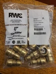 Sharkbite U058LF 3/4" X 1/2" Brass Push Reducing Coupling Bag Of 12- New/sealed. Fixed Price $85.00.