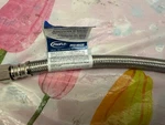 (2) Proflo PFX146430 3/8" Compression Od 12" Braided Water Connectors. Fixed Price $12.49.