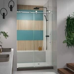 Dreamline Enigma-x 44-48 Inch 76 Frameless Sliding Shower Door Pol. Fixed Price $999.00.