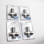 (4-PK) Glacier Bay Shower Diverter Brushed Nickel 3075-548. Fixed Price $49.96.
