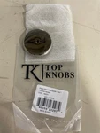 Top Knobs M2031 Aspen Ii Round Backplate 3/4" Polished Nickel (wear/tear). Fixed Price $10.38.