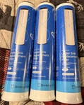 Pack Of 3 New Culligan D-20A Replacement Basic Water Filter Cartridge Under Sink. Fixed Price $32.00.