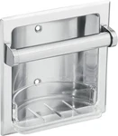 Moen 2565 Donner Recessed Soap Holder From The Commercial Collection. Fixed Price $9.29.