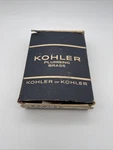 Kohler 7512 Argyle Four Arm Handle Faucet Chrome Hot Open - Box Vtg. Fixed Price $99.85.
