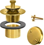 Brushed Bathtub - Lift And Turn Gold/brass Drain, Overflow D.... Fixed Price $39.35.