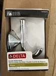 Delta Chrome Finish Kaya Collection Robe Hook KAY35-PC Brand New!!. Fixed Price $6.00.