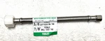 Fluidmaster W/ Stainless Steel Braid - Toilet 3/8 Fem.comp 7/8 Ball Cock. Fixed Price $10.00.