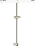 Grohe New Tempesta 600 Shower Bar 24 In. Shiny Chrome 27523000. Fixed Price $25.00.
