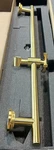 Graff G-8721-BB Wall Mounted Slide Bar Custom Contemporary Brushed Brass New!. Fixed Price $419.99.