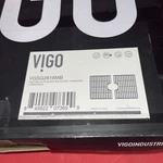 Vigo VGSG2616 16-1/2" X 27" W Silicone Basin Rack Black. Fixed Price $23.00.