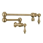 Whitehaus WHKPFLV3-9550-NT Vintage Iii Plus Pot Filler With Lever Handles. Fixed Price $616.00.