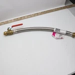 (1-PK) Sharkbite Flexible Water Heater Connector Stainless Steel U3068FLEX18BVLF. Fixed Price $23.77.