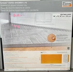KSLT965/1930S Schluter Kerdi Shower Pan. Fixed Price $265.87.