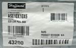 Hoffman ASE10X10X6 Scr Cur Pull Box Without Cover 10"X10"X6" 43200. Fixed Price $20.00.