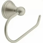 Moen DN8408BN Preston Single Post Toilet Paper Holder - Brushed Nickel. Fixed Price $9.99.