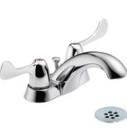 Delta 2529LF-HDF Classic Chrome Handle Centerset Bathroom Sink Faucet. Fixed Price $49.95.