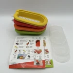 Lekue Stackable 4 Pieces Popsicle Mould, One Size, Multicolour. Fixed Price $13.75.