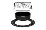 Schluter Kerdi-drain Classic 4 Square Chrome Shower Grate Kit. Fixed Price $89.99.