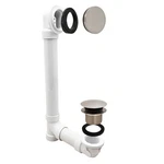 Westbrass 493244H-07 12" & 4" Bath Waste Overflow Assembly With Tip-toe Drain. Fixed Price $82.34.
