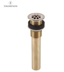 Thompson Limited Editions Flower Style Grid Drain Brushed Nickel New. Fixed Price $64.95.