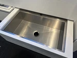 Mirabelle 33" Single Basin Drop Or Undermount Stainless Steel Kitchen Sink. Fixed Price $300.00.
