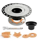 Schluter Kerdi Drain Adapter Kit 5-1/2" KDAM5FLKABS For Ring Shower. Fixed Price $60.00.