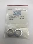 Vintage Sears Female Adapter Fits Faucets Threaded 3/8 I.p.s. #6116 No. K-13. Fixed Price $11.89.
