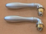 Grohe 18 732 Rro Seabury Lever Handles Velour/chrome. Fixed Price $95.00.