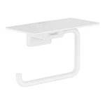 Hansgrohe 41772700 Addstoris Toilet Paper Holder With Shelf In Matte White. Fixed Price $102.90.
