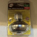 Danco 10501 Dual Thread Sprayrator Chrome Faucet Aerator 15/16" & 55/64". Fixed Price $6.99.