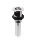 Matco-norca Drain FY-155 Cp Brass Grid Top, Po Plug 17 Ga, With 4" Tail Piece. Fixed Price $11.50.