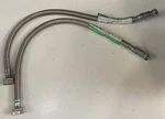 Watts Braided Stainless Steel Faucet Connectors 3/8" Od X 1/2" Fip FSF20. Fixed Price $15.00.