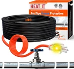 Water Pipe Heat Tape - Prevent Freezing & Easy Installation For Metal Plastic. Fixed Price $26.99.