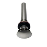Signature Hardware 205616 Mushroom Style Pop-up Bathroom Drain Brushed Nickel. Fixed Price $44.90.