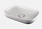 Ws Collections Vision 6260 White 23-3/5" Vessel Bathroom Sink. Fixed Price $289.75.