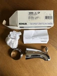New Kohler Forte Div Tub Spout Sculpted Knob Polished Chrome 10280 Discontinued. Fixed Price $79.99.