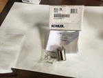 Two Kohler 8515-BN Mastershower Fixed Wall Brackets, Vibrant Brushed Nickel. Fixed Price $22.00.