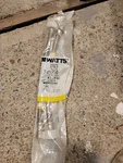Two Watts Toilet 12" Stainless Steel Braided 1/2" Fip X 7/8" Connector Adapter. Fixed Price $7.99.