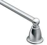 Moen Brantford 24" Towel Bar - Chrome YB2224CH Please Read Scuffs/scratches. Fixed Price $13.99.
